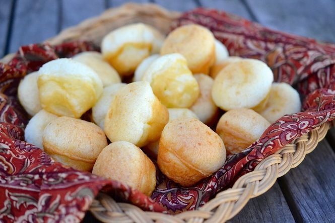 Brazilian Cheese Puffs with