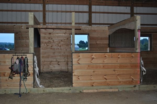 Building Custom Horse Stall