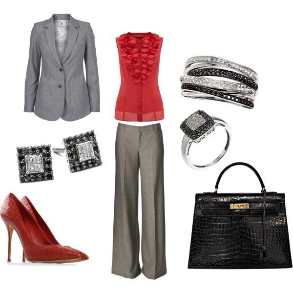 Buisness Hours, created by #karajp on #polyvore. #fashion #style DAY Birger et Mikkelsen