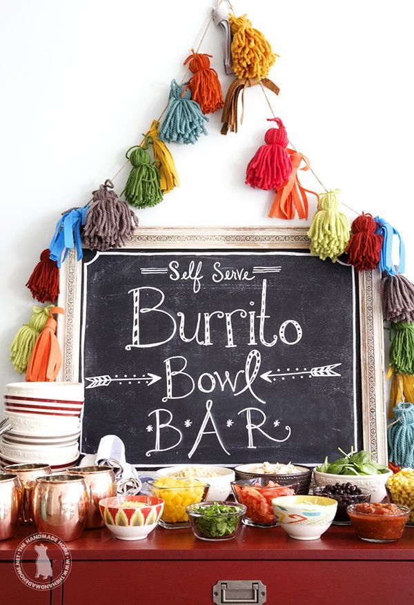 Cinco de Mayo- Easy burrito bowl bar – the handmade homethe handmade