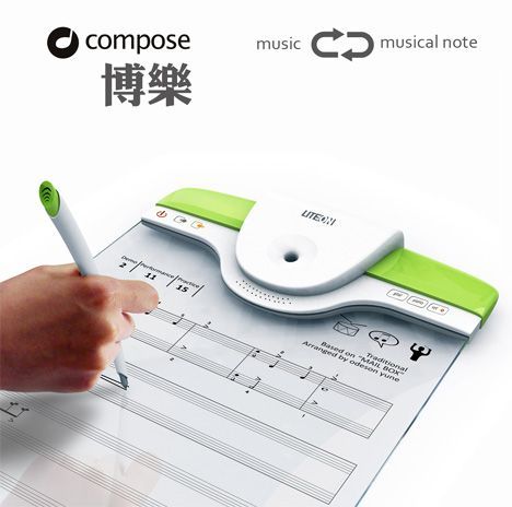 Composing made easy. Just write your music then the board will play it back for you!!!  so