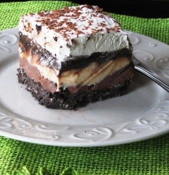 Copycat Dairy Queen Ice Cream Cake – Better than any DQ cake Ive ever had and its much cheaper too!  The homemade fudge layer is so yummy and you can customize it with your favorite ice cream, etc.