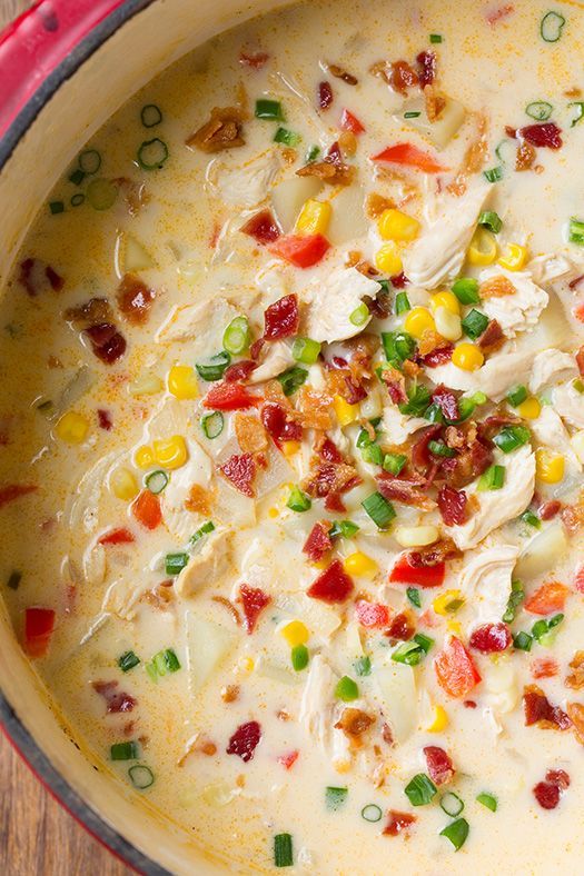 Creamy Chicken and Corn Chowder – this soup is incredibly DELICIOUS!! Its creamy, hearty and so filling. Everyone loved