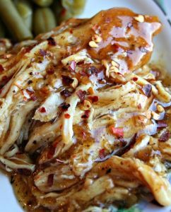 Crockpot garlic chicken-I am planning on making this tomorrow for the