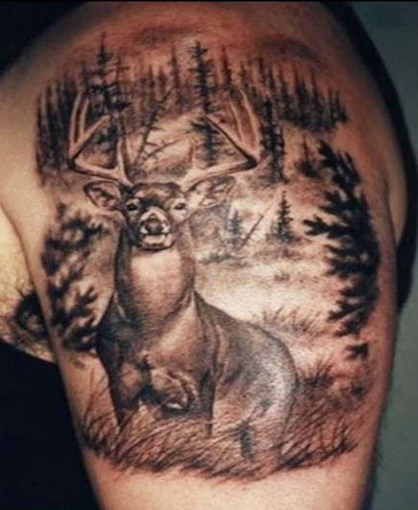 Deer Tattoos For Men And Wo