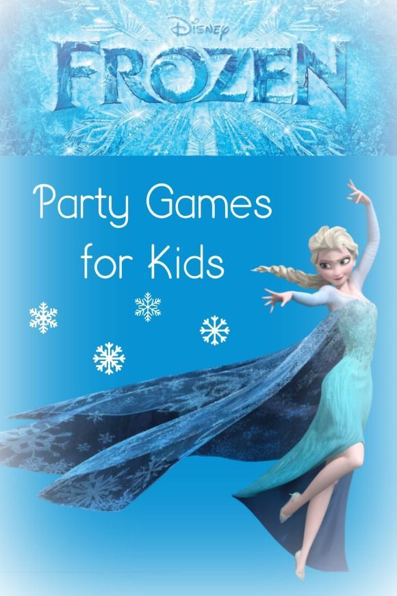Fun Frozen party games for