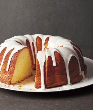 Glazed Lemon Pound Cake Rec