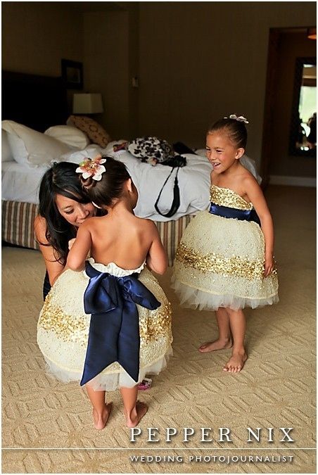 Gold Constellation Dress | 41 Flower Girl Dresses That Are Better Than Grown-Up