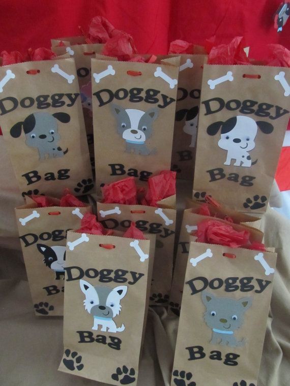 goody bags for puppy party