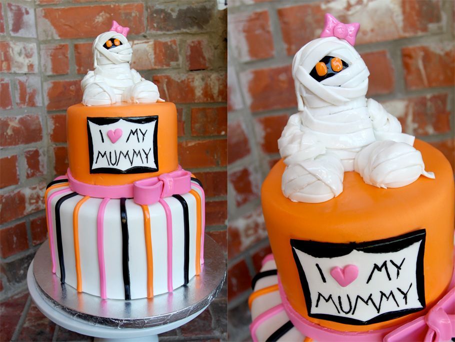 halloween baby shower themes ideas | My Favorite Cake is a Halloween Cake Superhero Comic Cake and