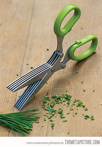 herb scissors. add it to th