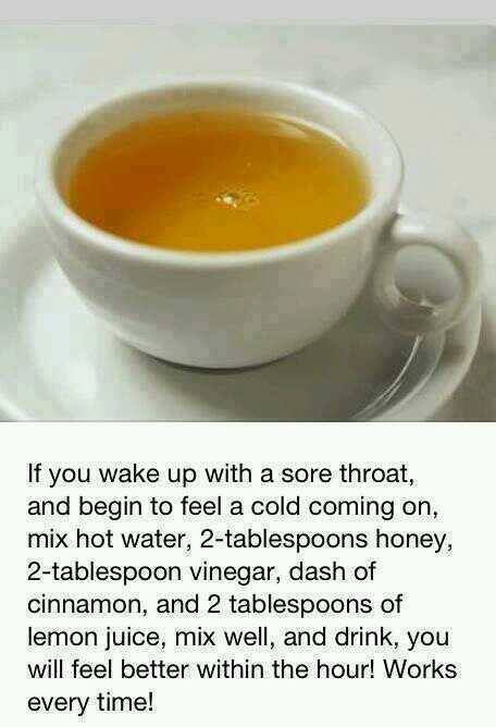 Home remedy for sore throat