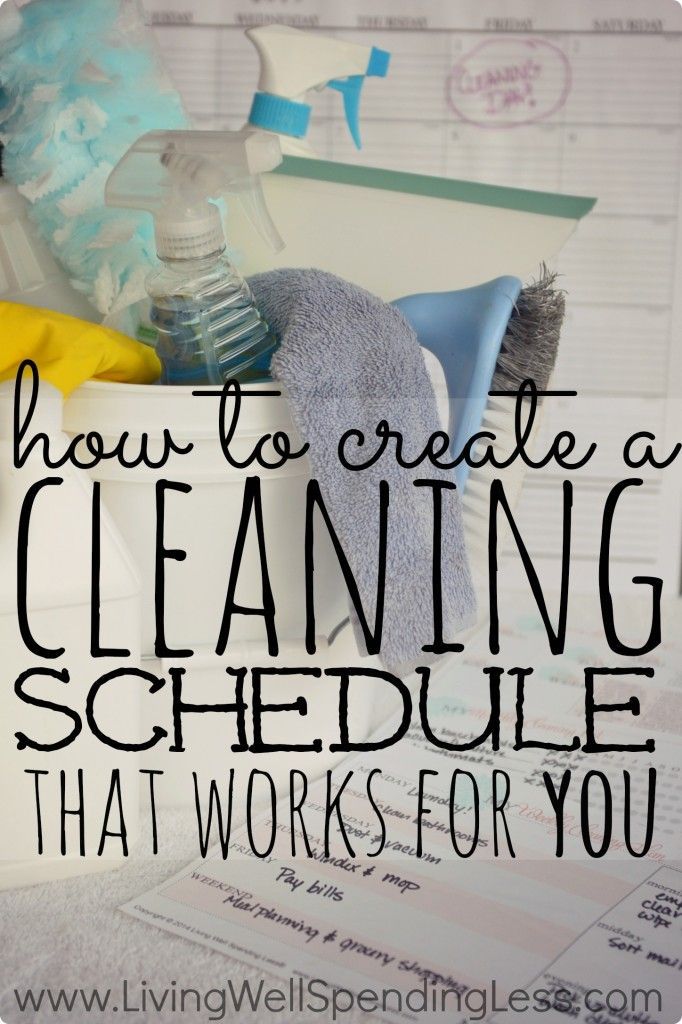 How to Create a Cleaning Sc