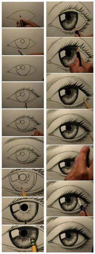How to draw the perfect eye
