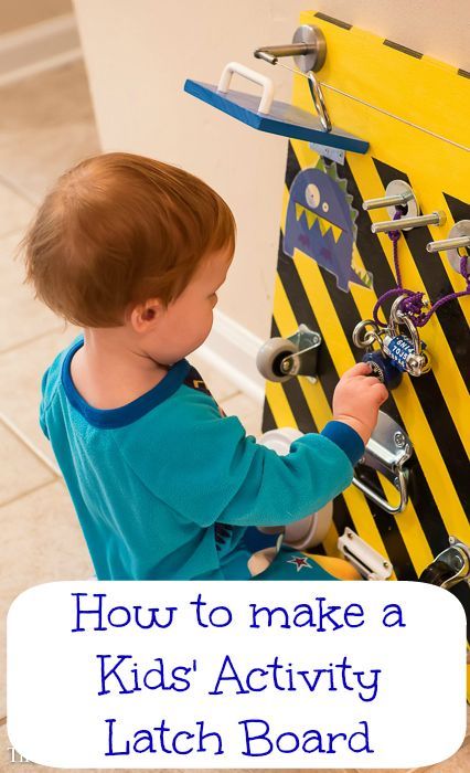 How to make a Kids Activity Latch