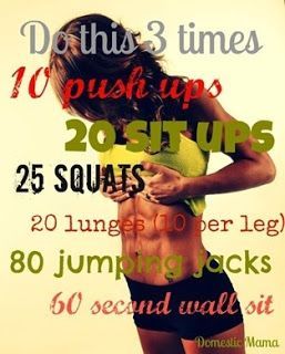 Looks short & sweet, but wait till you try it! #Exercise #BeFit