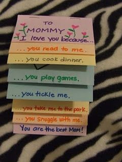 love this for Mothers Day –