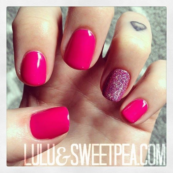 Lulu & Sweet Pea: Hot pink