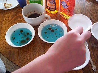 Oil Spills Experiment for Earth