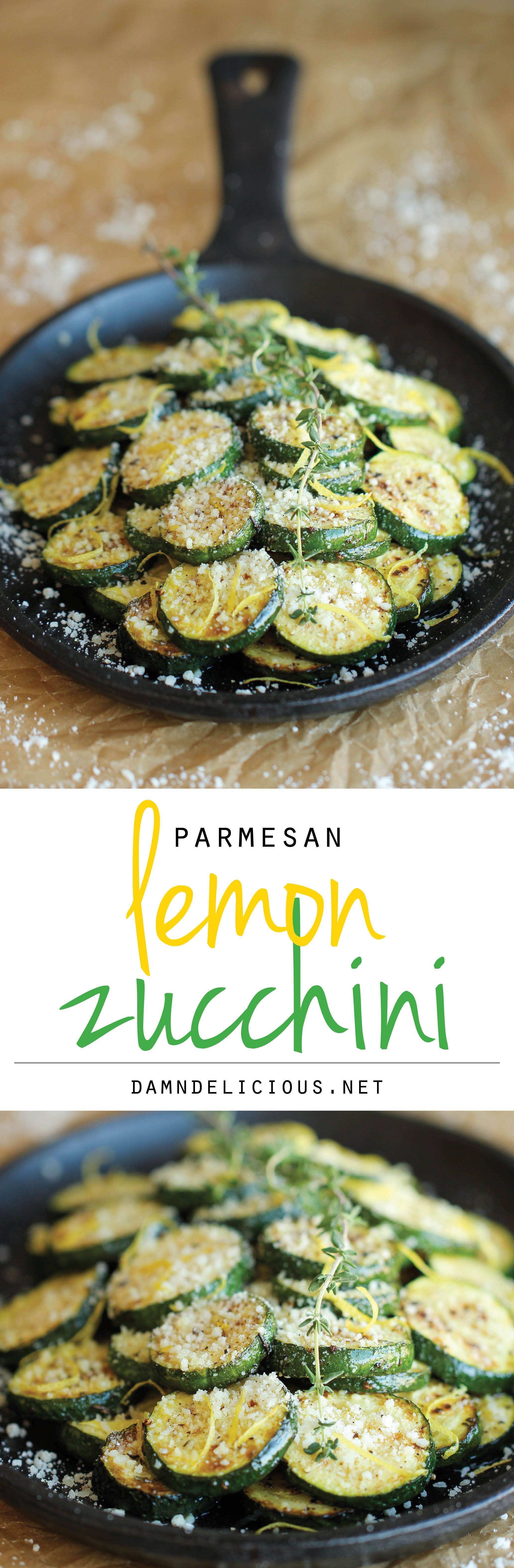 Parmesan Lemon Zucchini – T
