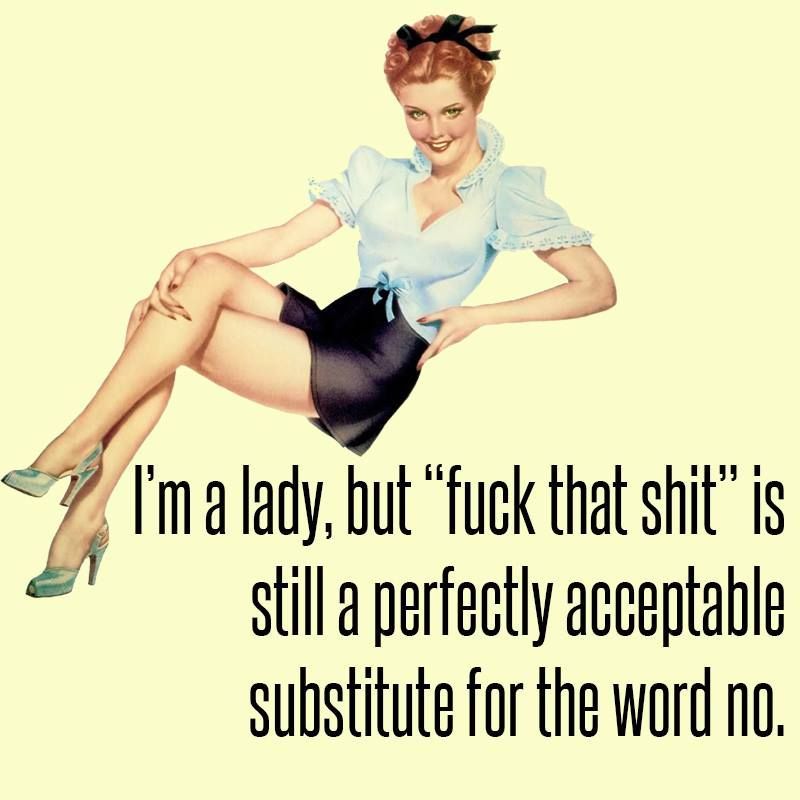 Perfectly acceptable…lol