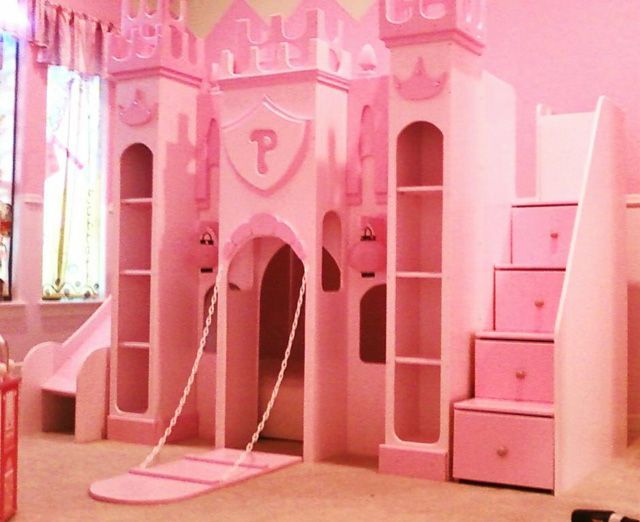 Pink Princess Bunk Bed | Decorative