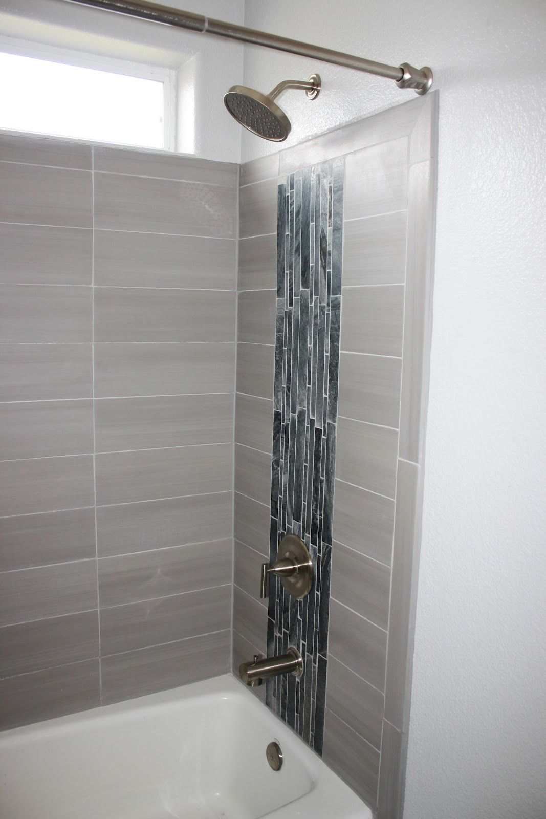 porcelain tile bathroom gray