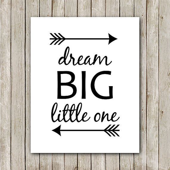 Quote Printable Instant Download 8×10 Dream by