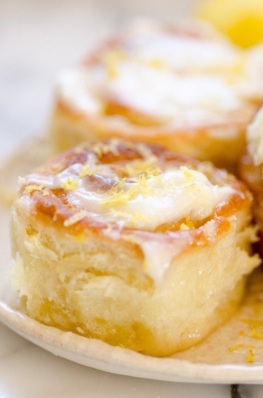 Recipe: Sticky Lemon Rolls with Lemon Cream Cheese Glaze — Brunch Recipes from The