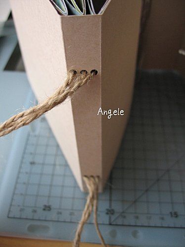 Simple book binding – pic tutorial. @Dani Schurhammer for their pledging