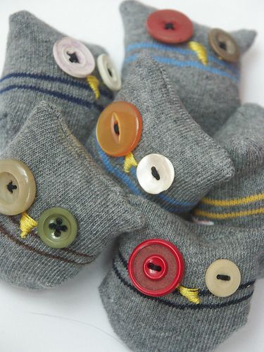 Sock owls… Although wed p