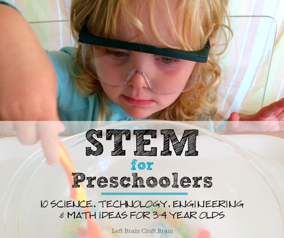 STEM for Preschoolers 10 Sc