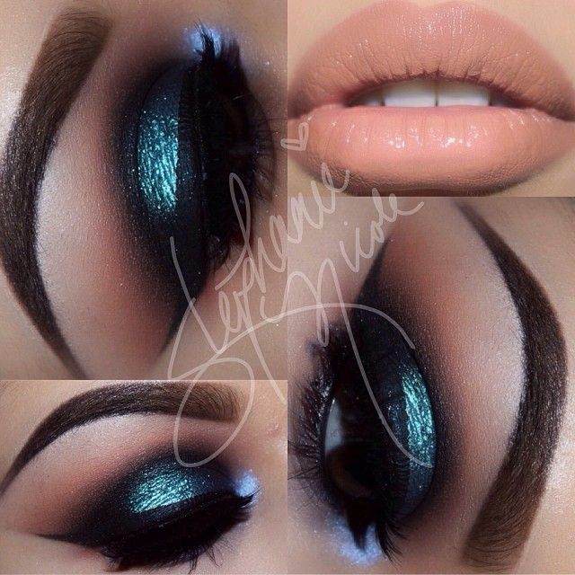 .@Stephanie Salinas | Late night inspiration Used Lumi pigment from @Sugarpill Cosmetics to show you how it … |