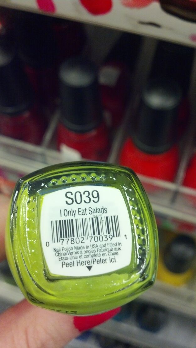 The 25 Most Depressing Nail Polish Color Names Of All Time. AKA Color-coding the lesser of the human