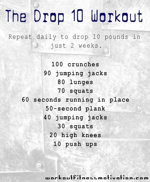 the drop 10 workout- dont know if youd actually lose ten punds but its a pretty good cardio
