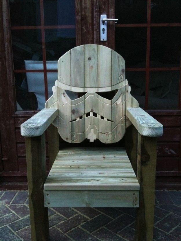 The Stormtrooper deck chair