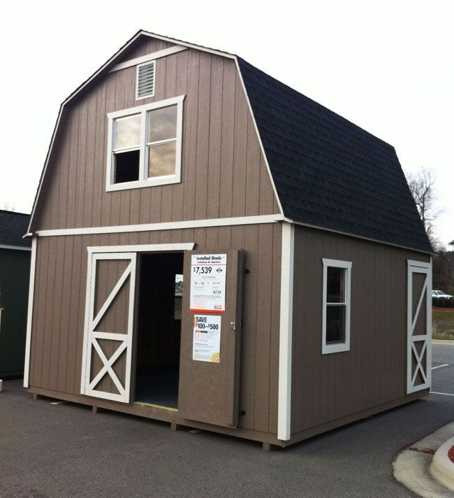 Tiny house from Home Depot.