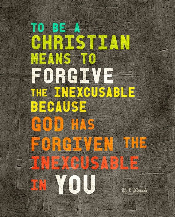 “To be a Christian means to
