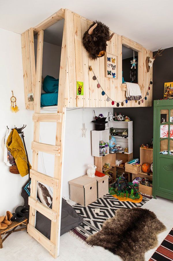 “tree house” for playrooms:
