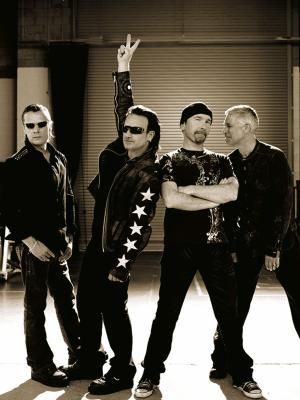 U2 are an Irish rock band from Dublin. Formed in 1976, the group consists of Bono (vocals and guitar), The Edge (guitar, keyboards and vocals), Adam Clayton (bass guitar), and Larry Mullen, Jr. (drums