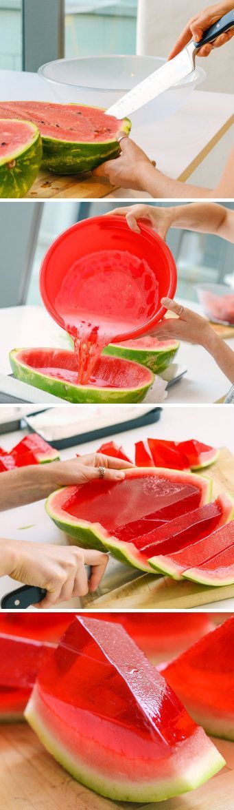 XXL Watermelon Jell-O-Shots