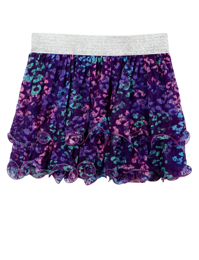 Animal Ruffle Skirt | Skirt