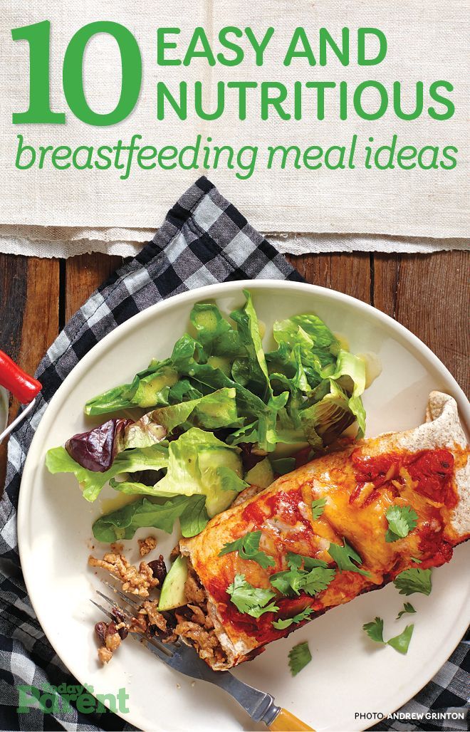 Are you #breastfeeding? These meals are delicious, nutritious and incredibly easy to put