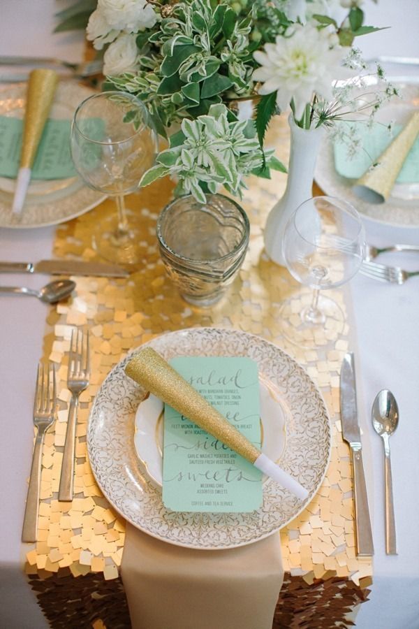 Beach Wedding Idea: Gold + Turquoise Color Palette for Destination Wedding | Book Your Dream Beach Wedding with the Resorts of Pelican Beach in Destin,