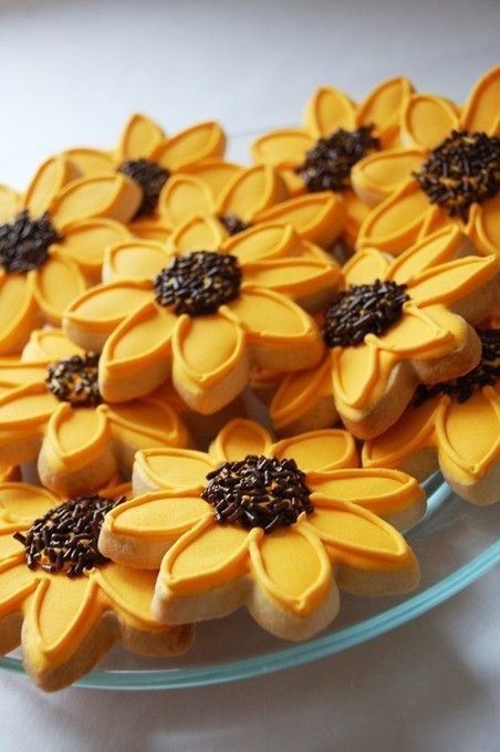 Black Eyed Susans Cookies – Perfect for a Preakness
