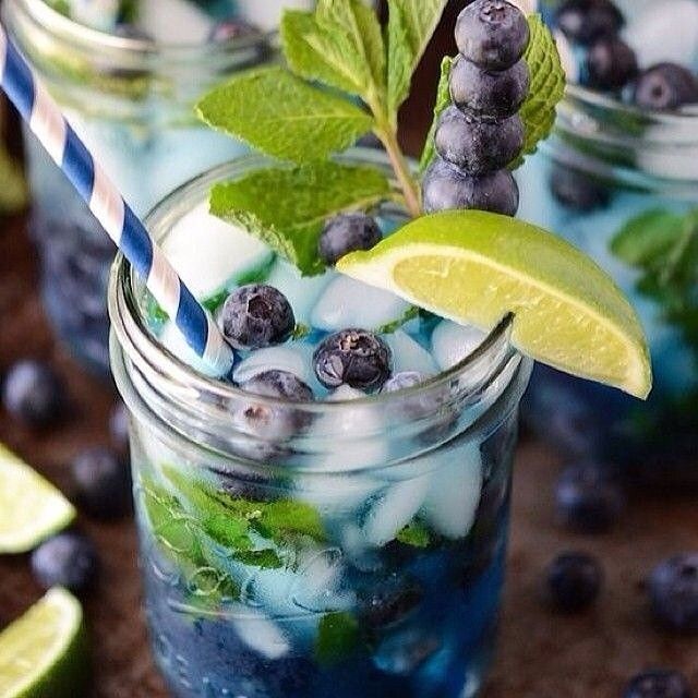Blueberry + Mint + Lime Detox