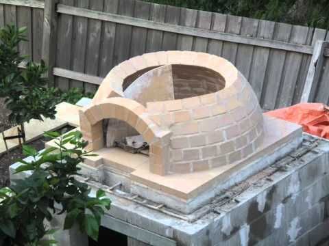 Building a wood-fired pizza