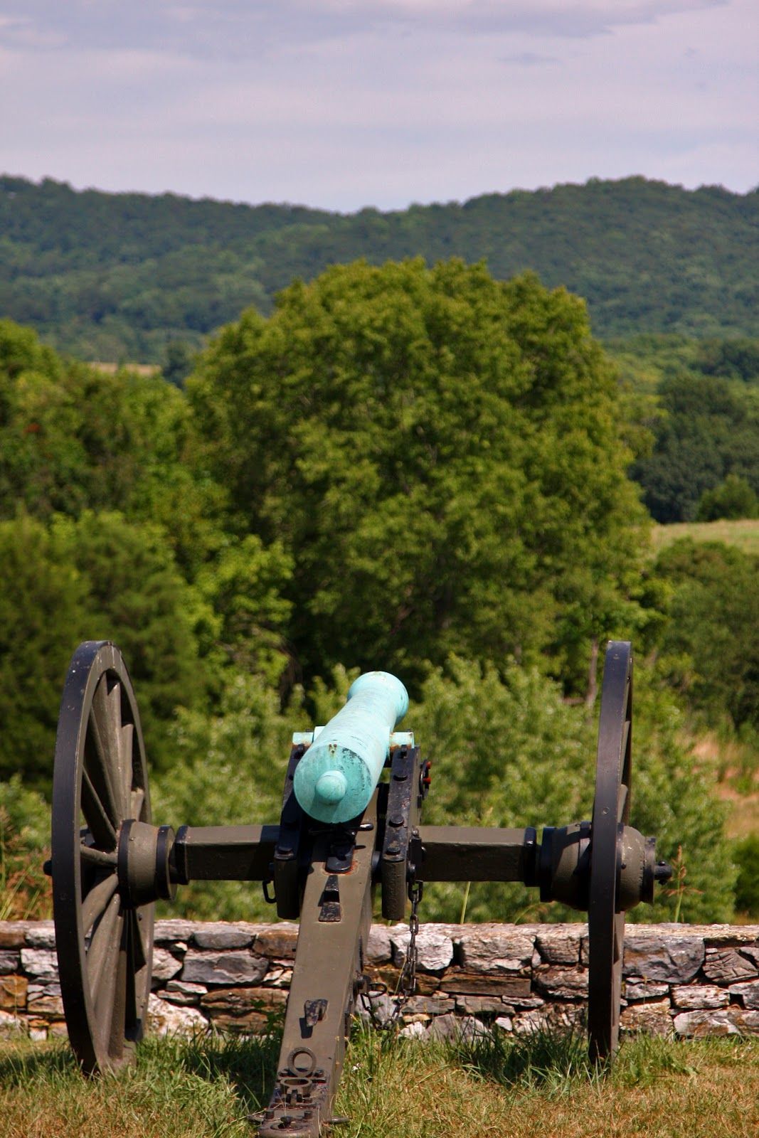Canon overlooking Antietam Battlefield, Civil War site, Maryland – Wherever It Takes: WiTList – War