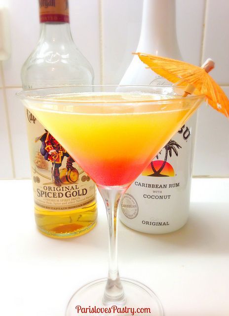 Caribbean Rum Cocktail – –