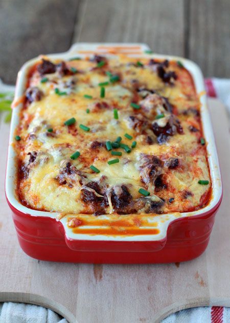Chiles rellenos breakfast strata with optional chorizo for the meat-eaters | Kitchen